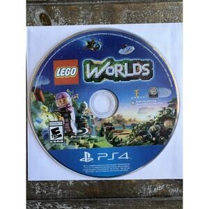 LEGO Worlds - PlayStation 4 Game, Acceptable Condition, Fast Shipping